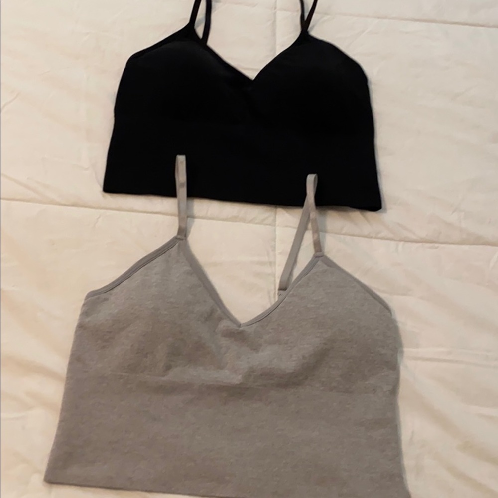 Bundle of comfy, lounge bras- M